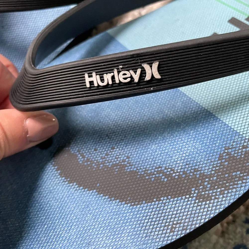 Mens Hurley flip flops